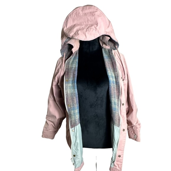 Woolrich Womens Pink Vintage Winter Jacket Coat Size Small - Picture 2 of 16